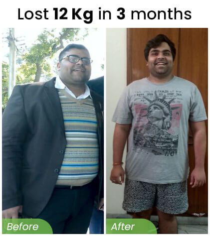 weight loss client results by dietitian nikita